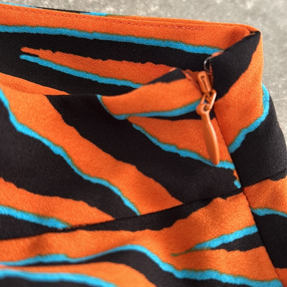 🎉HP🎉 DIANE von FURSTENBERG DVF 
Lilo animal-print midi SZ 6 NWT - Picture 4 of 7